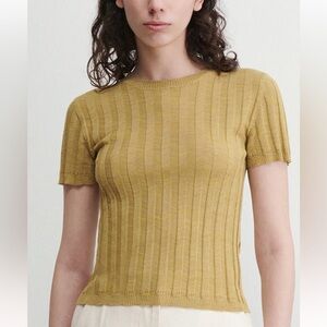 Rachel Comey Keere alpaca Bamboo Top XS